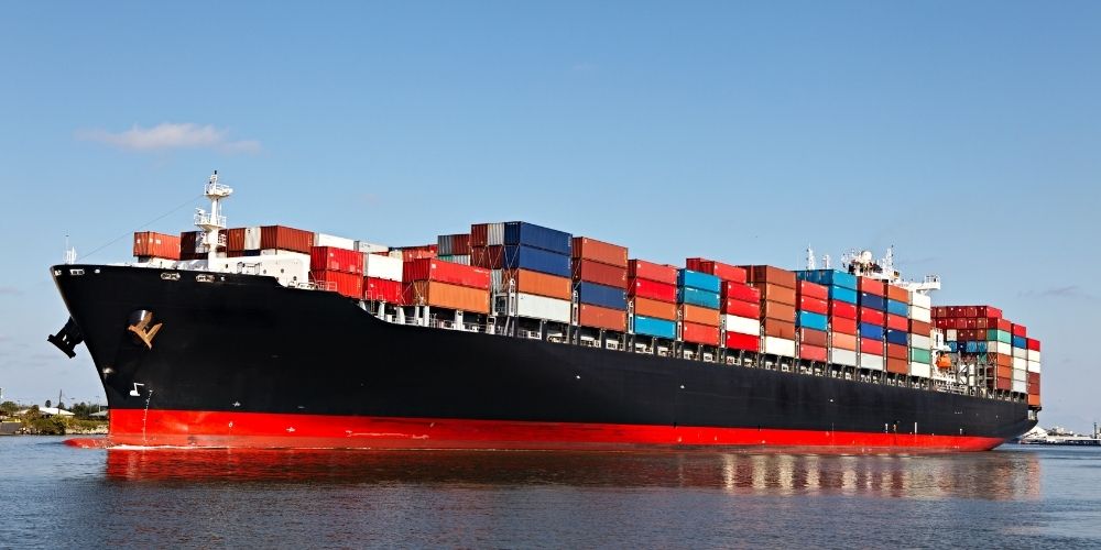 hàng hóa vận chuyển đường biển